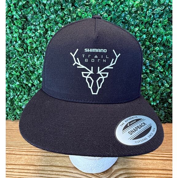 New Adult Shimano Trail Run Snapback Hat Baseball Cap Outdoor Fishing - Picture 1 of 9